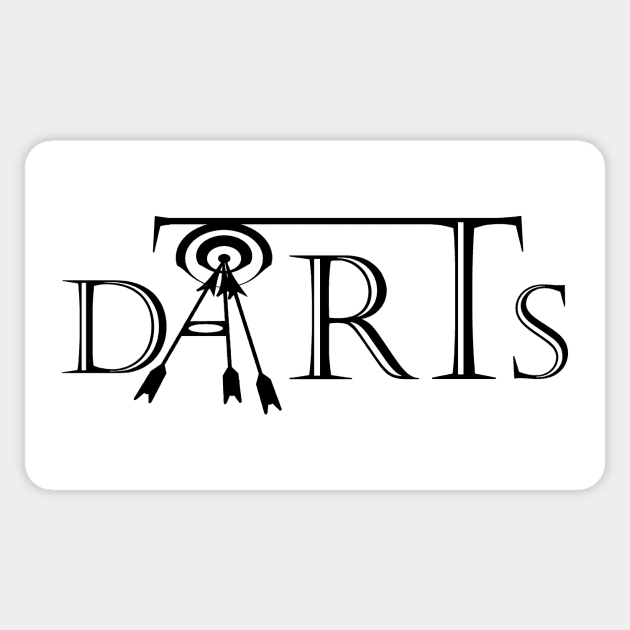 Darts Design Sticker by GR-ART